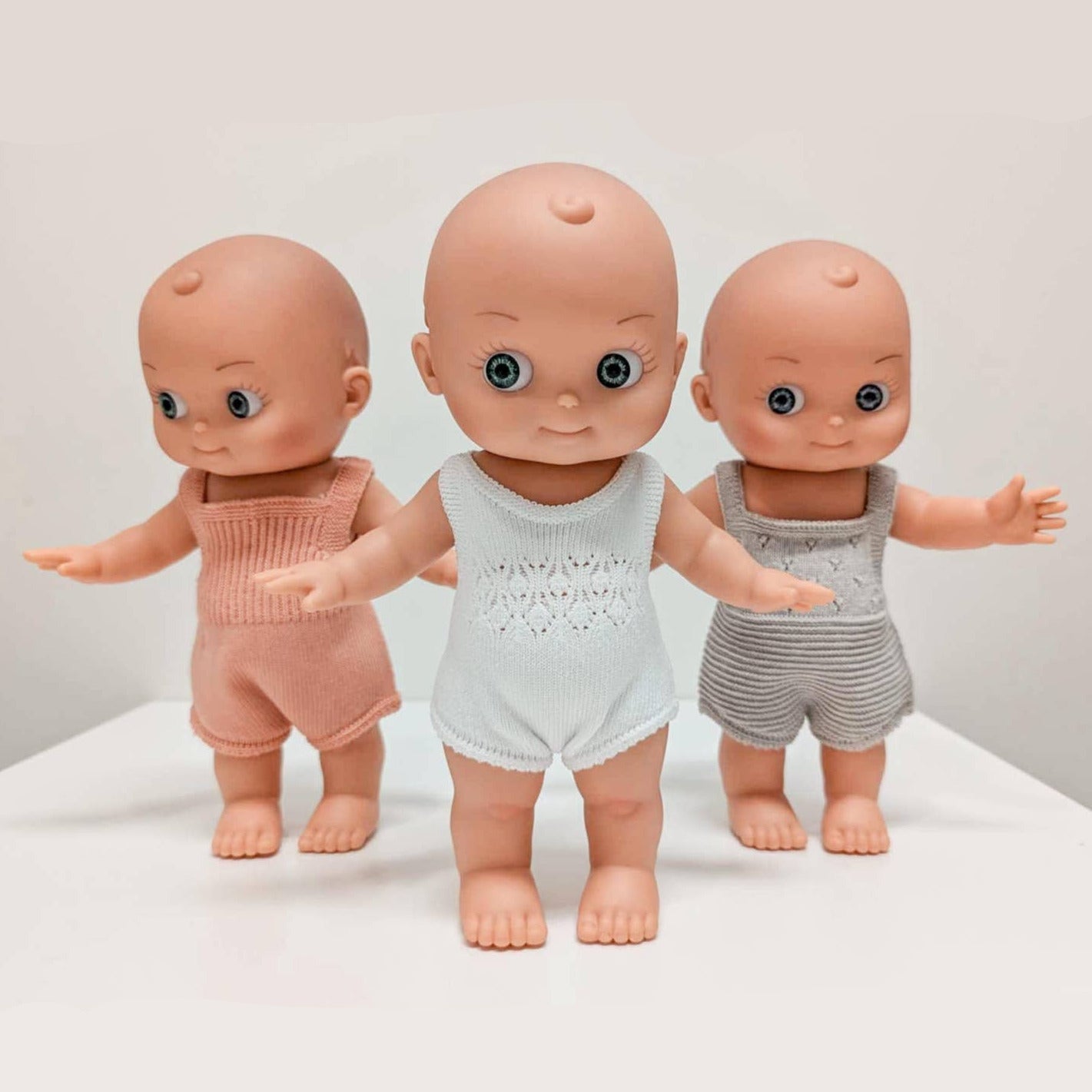 Mini Pancha Doll - White Romper