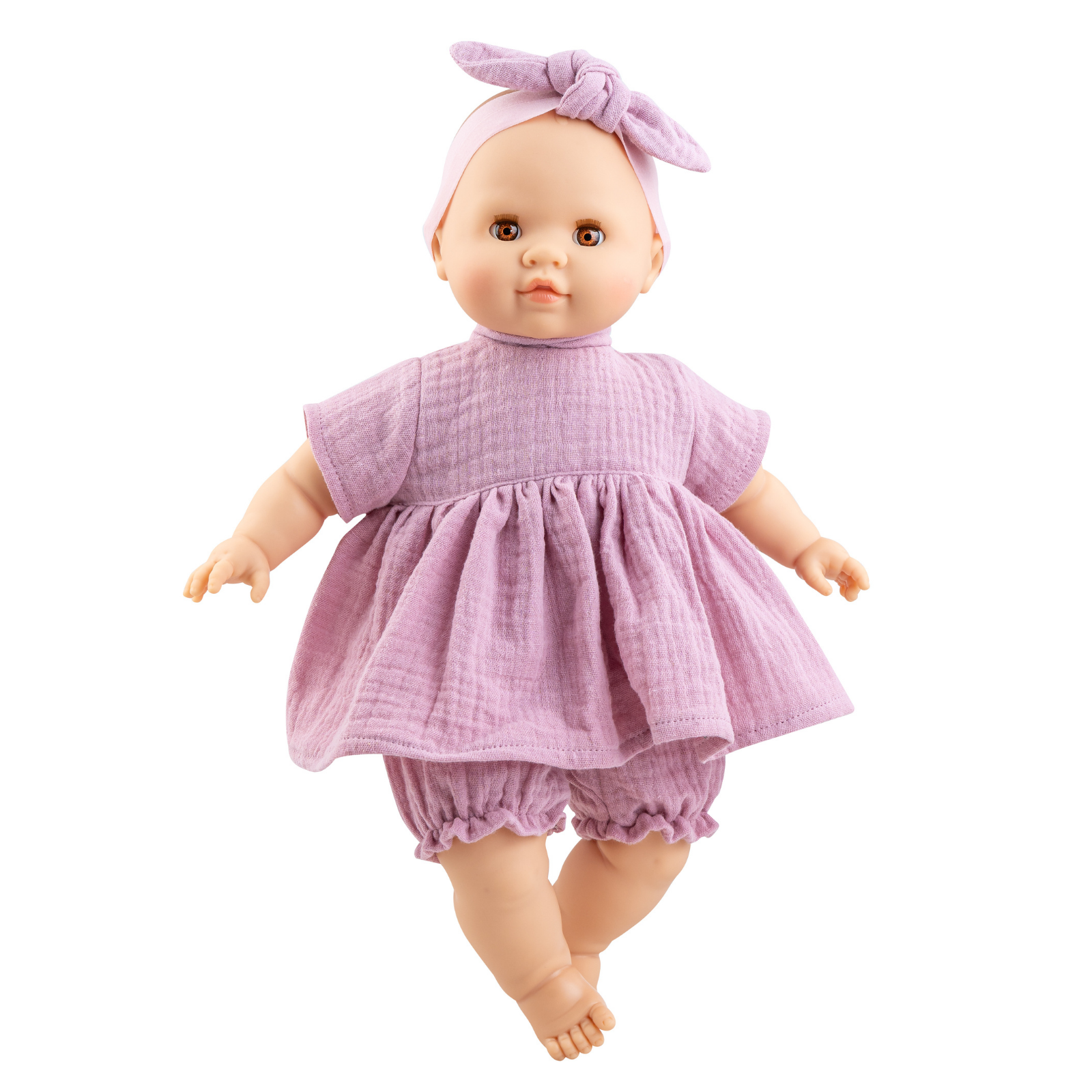 Poppenkleding - Roze Jurkenset