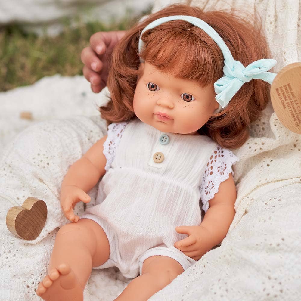 Baby Doll Redhead Girl 15 inch