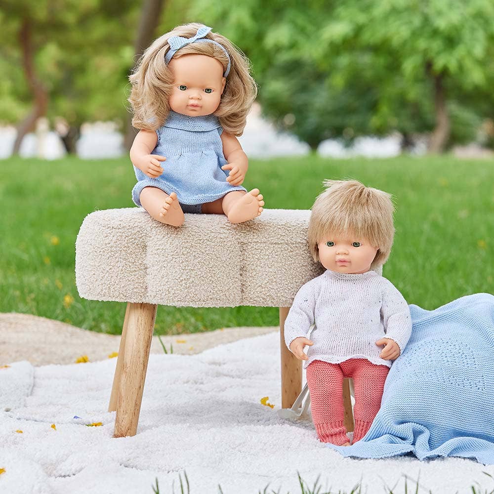 Baby Doll Caucasian Dirty Blond Boy 15 inch