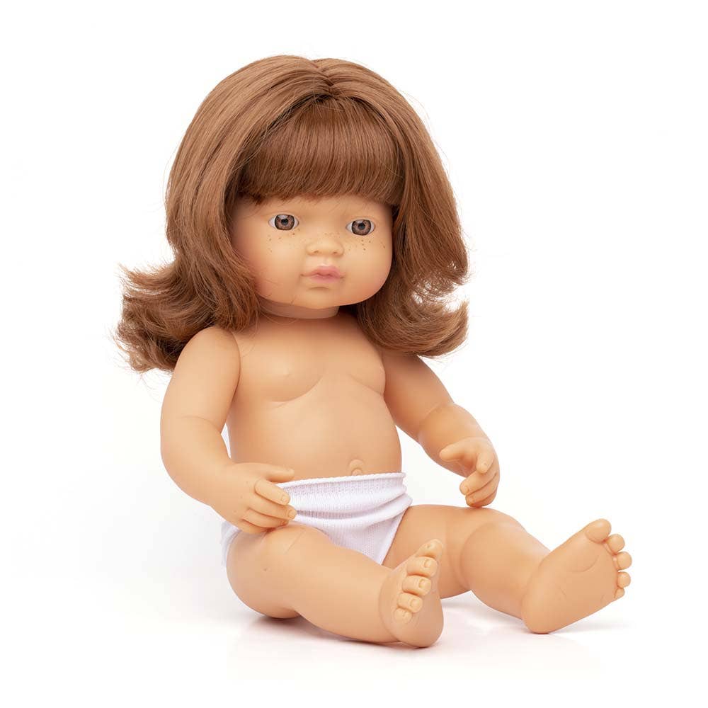 Baby Doll Redhead Girl 15 inch