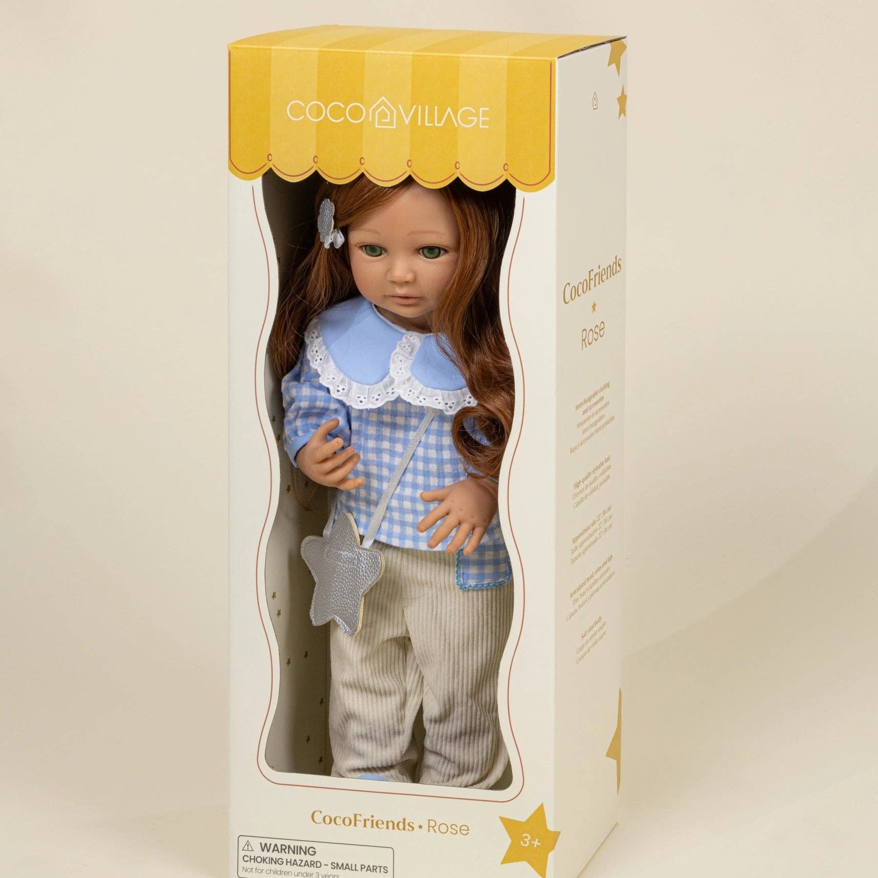 Rose Modepuppe 22 inch