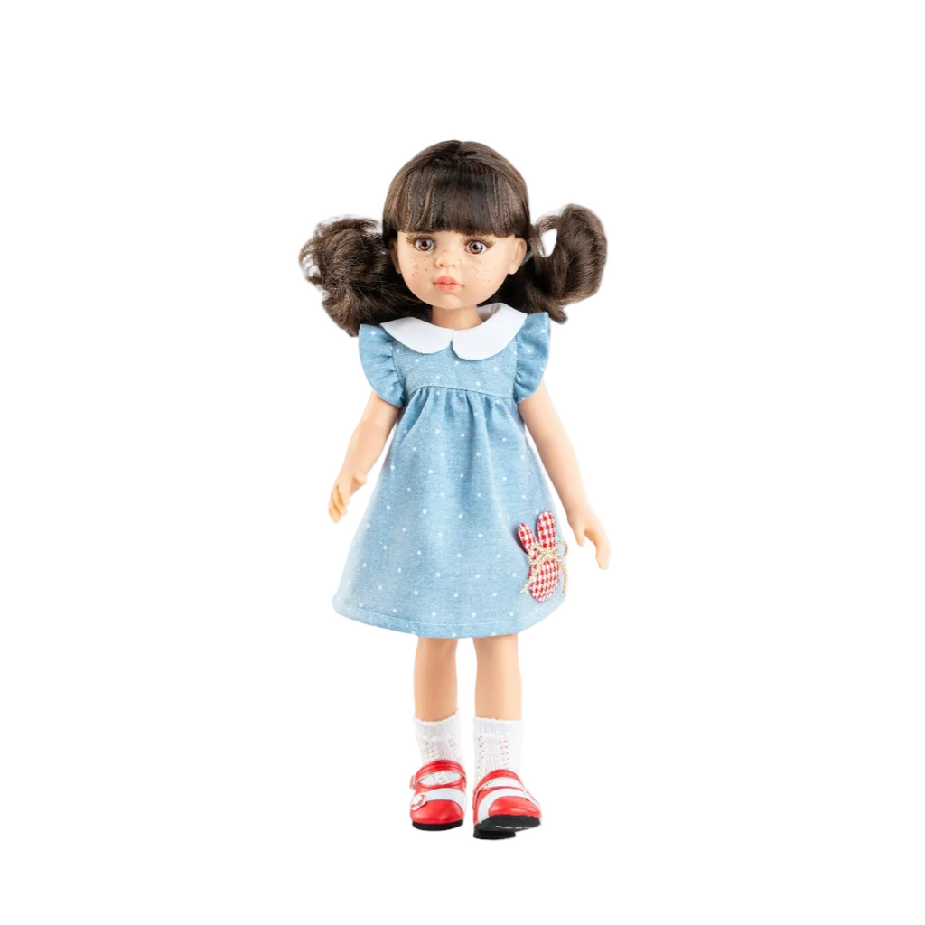 Carol-Modepuppe – blaues Kleid