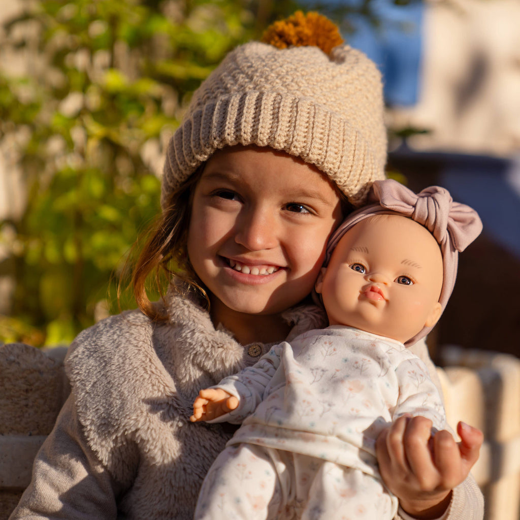Baby Gordis - Alessandra met bloemenoutfit - 34 cm