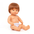 Babypop Roodharig Jongetje 38 cm
