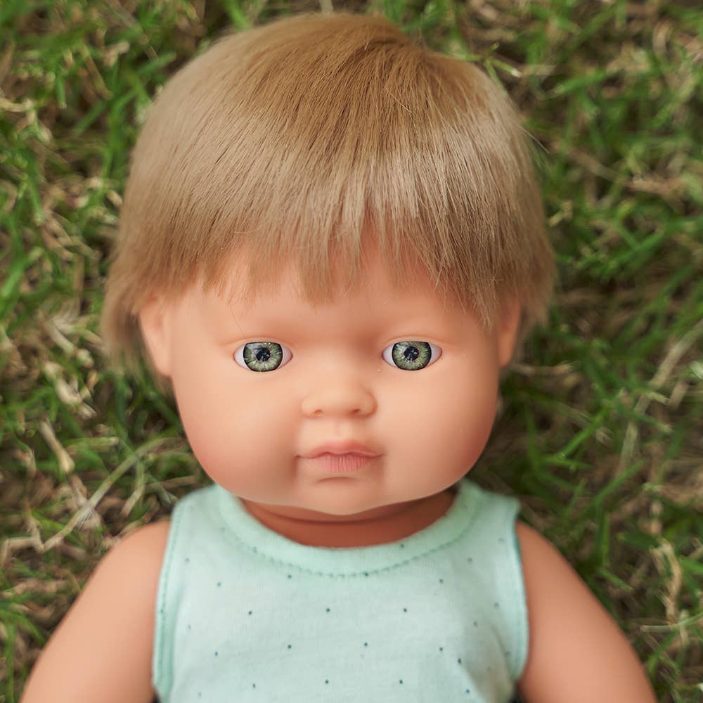 Baby Doll Caucasian Dirty Blond Boy 15 inch