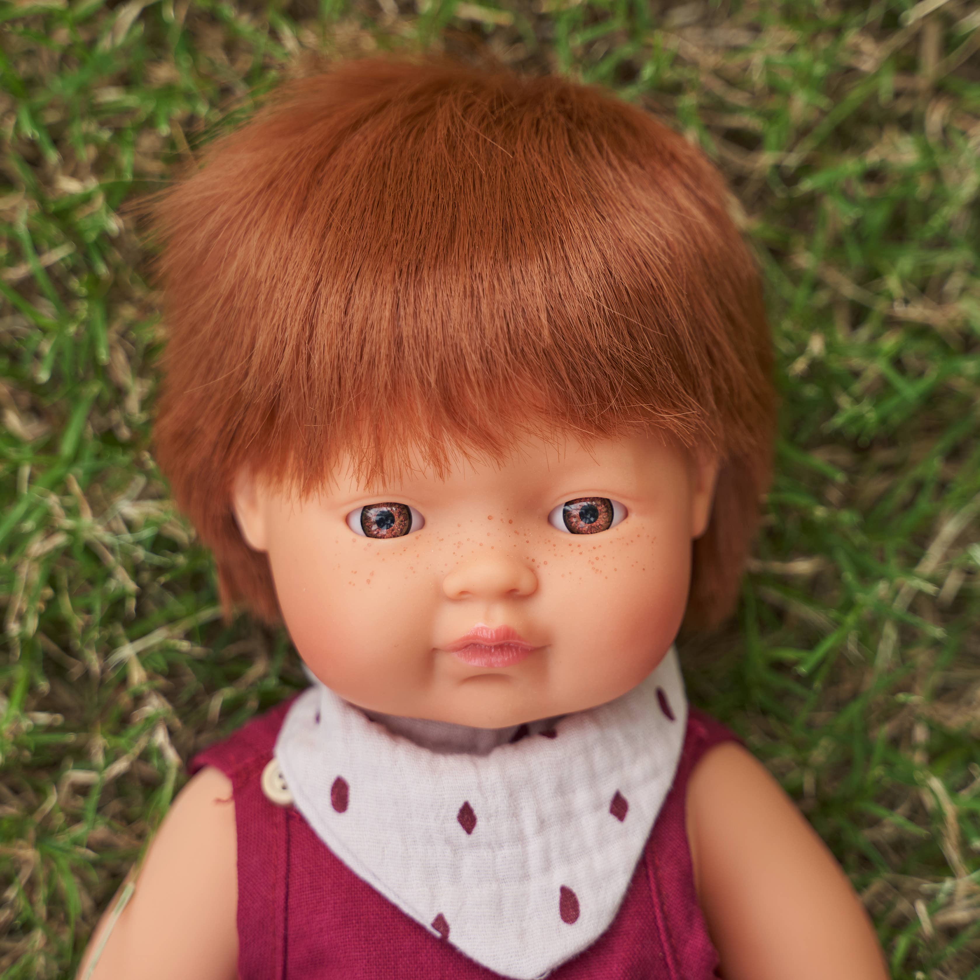 Baby Doll Redhead Boy 15'' inch